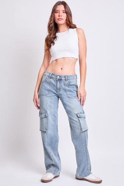 High Rise Skater Cargo Jeans