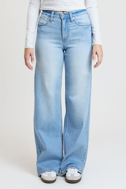 Super Soft High Rise Wide Leg Jeans