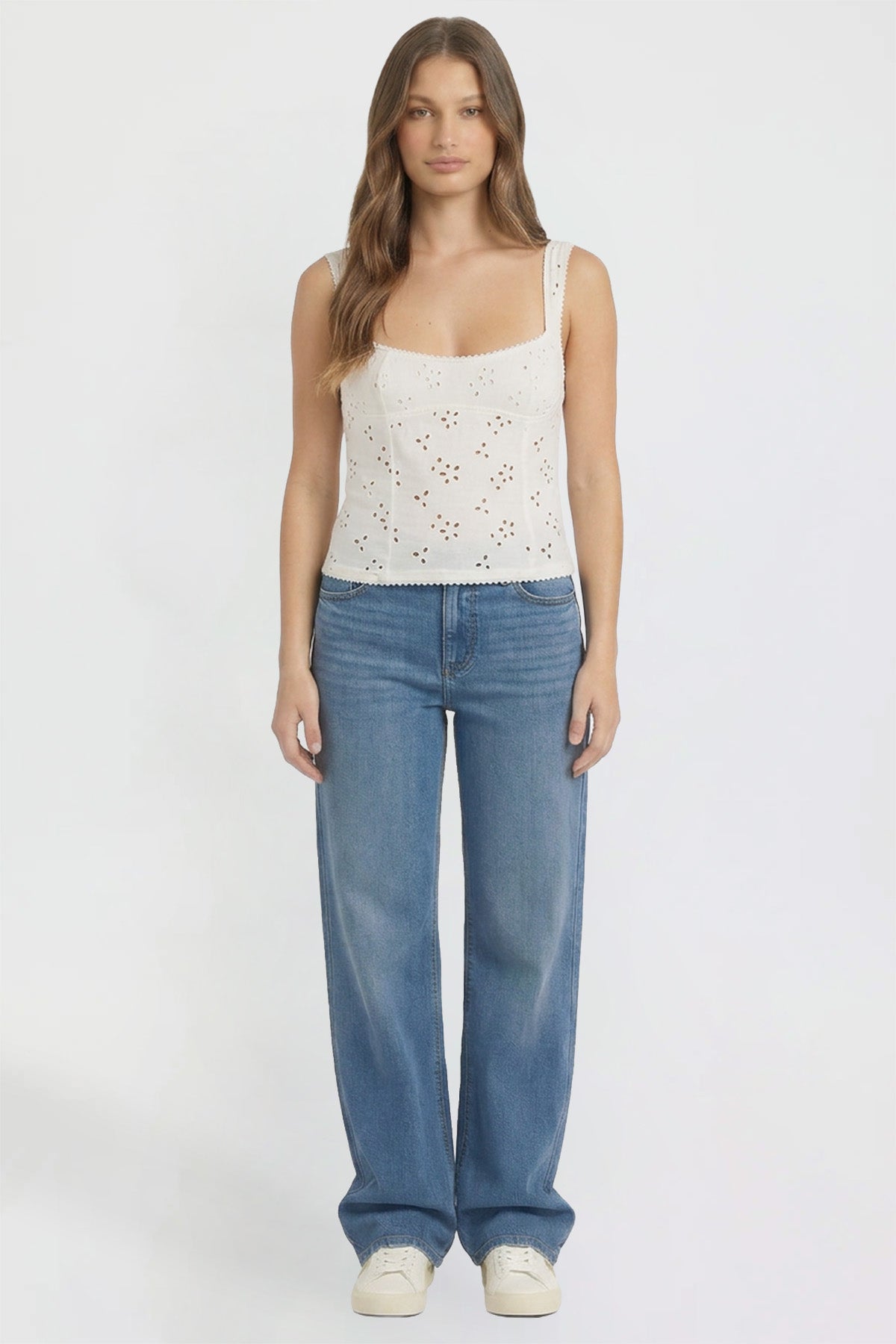 Super Soft High Rise Wide Leg Jeans