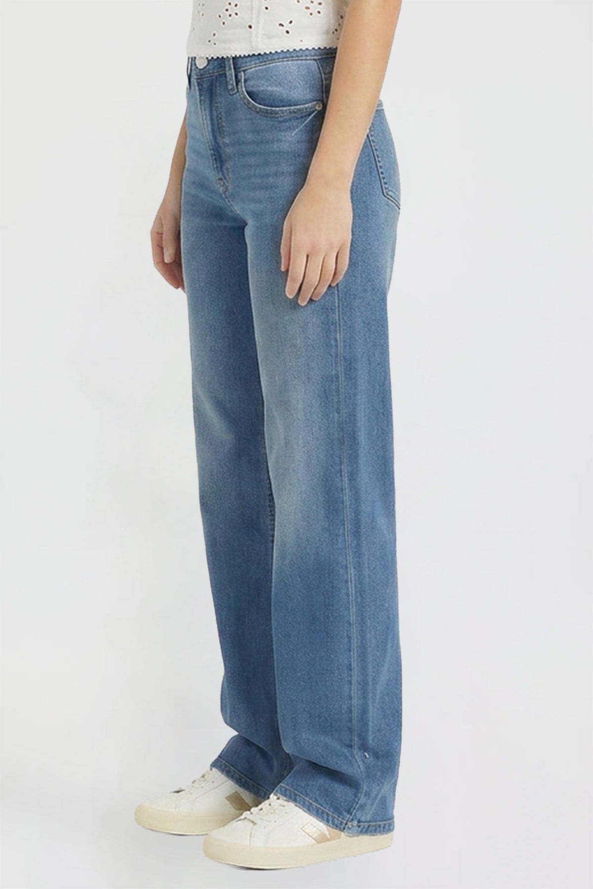 Super Soft High Rise Wide Leg Jeans
