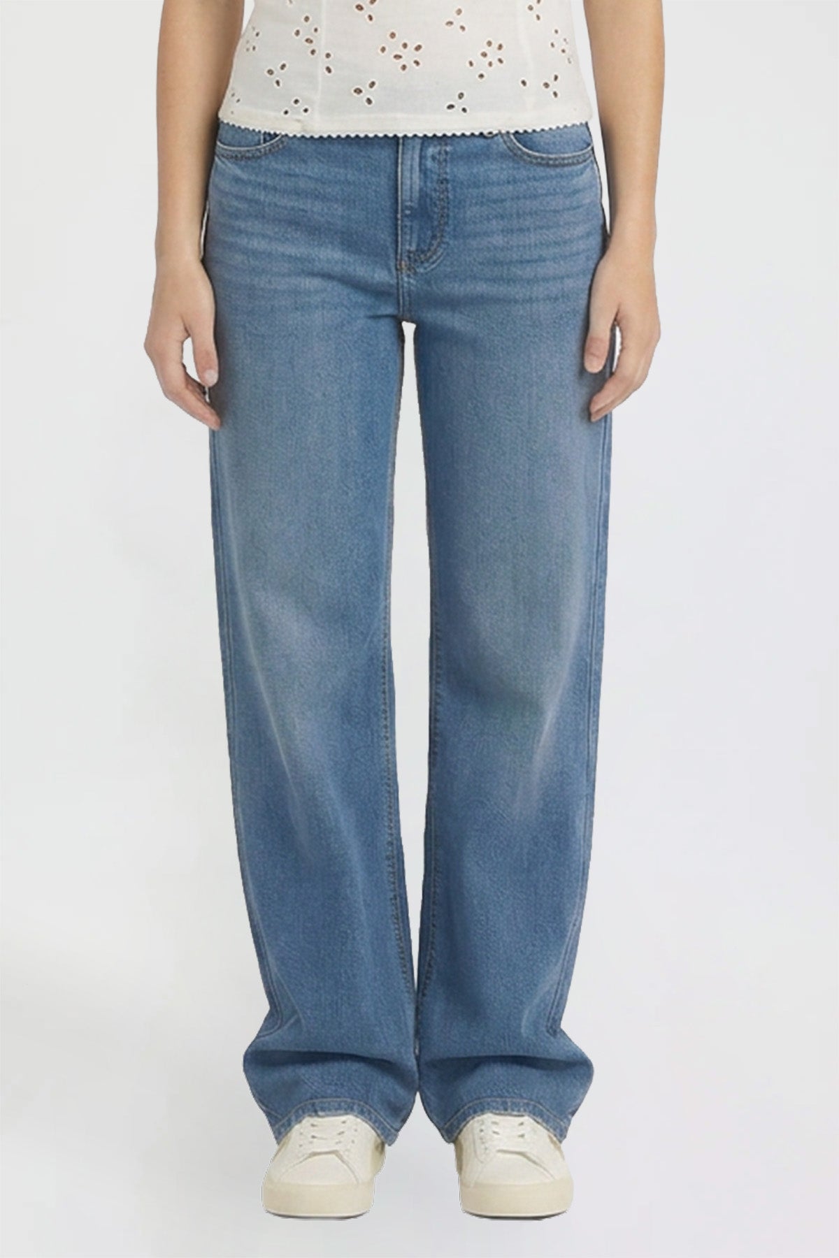 Super Soft High Rise Wide Leg Jeans