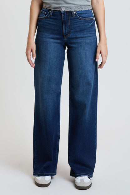 Super Soft High Rise Wide Leg Jeans