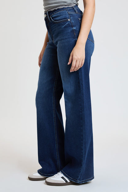 Super Soft High Rise Wide Leg Jeans