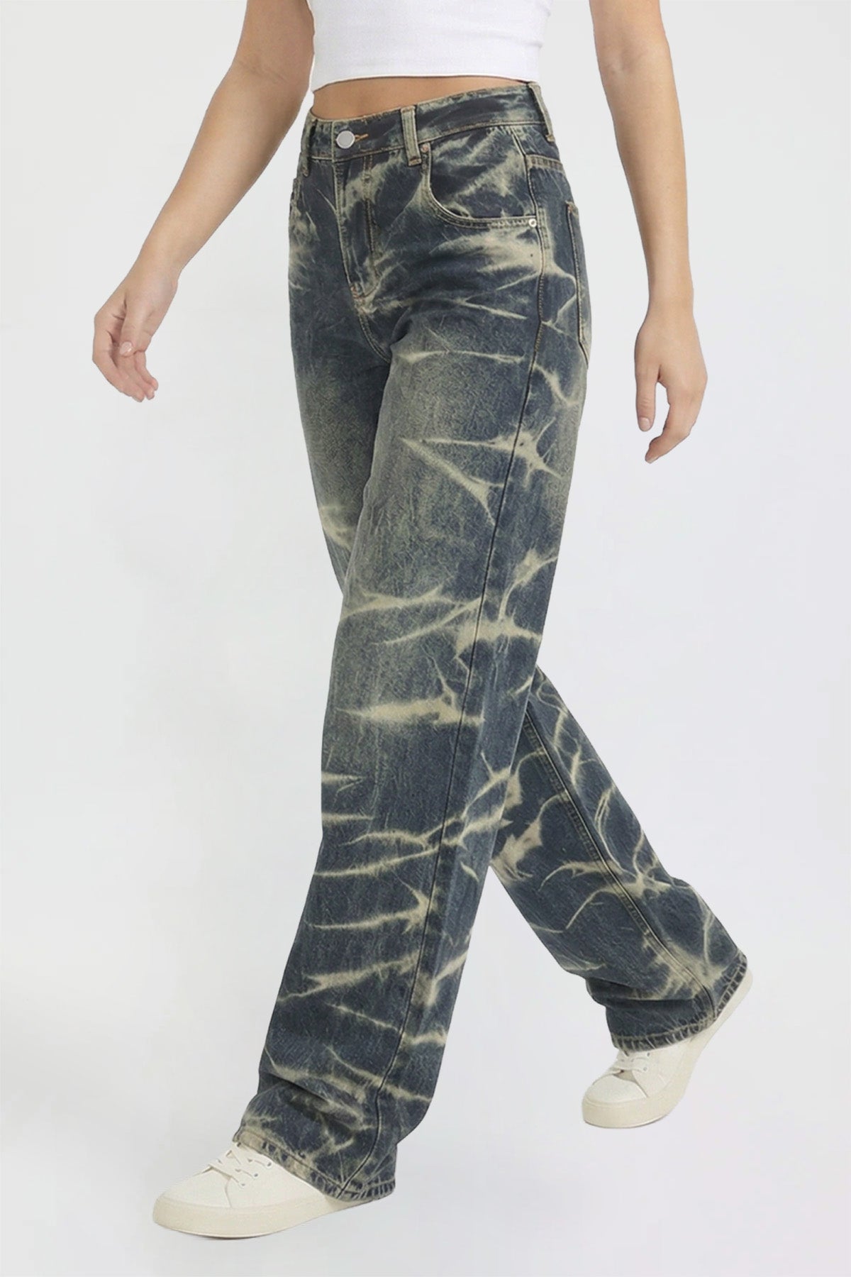 Wide Leg Essential Baggy Jeans