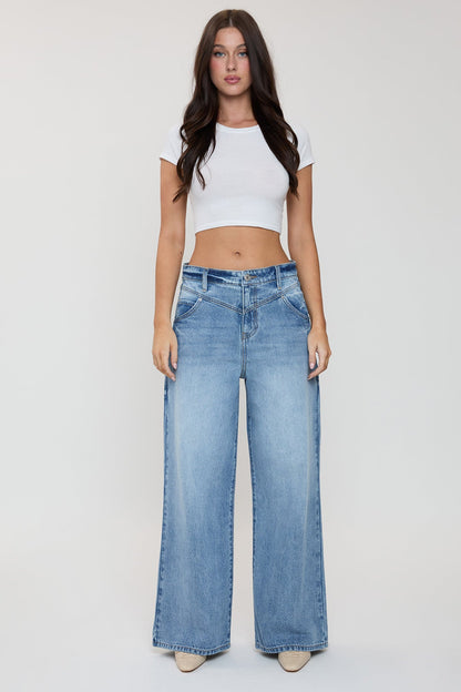 Relaxed Extra Baggy Wide Leg Jeans