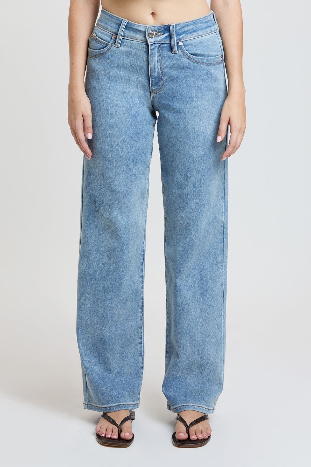Luxe High Rise WannaBettaButt Straight Jeans