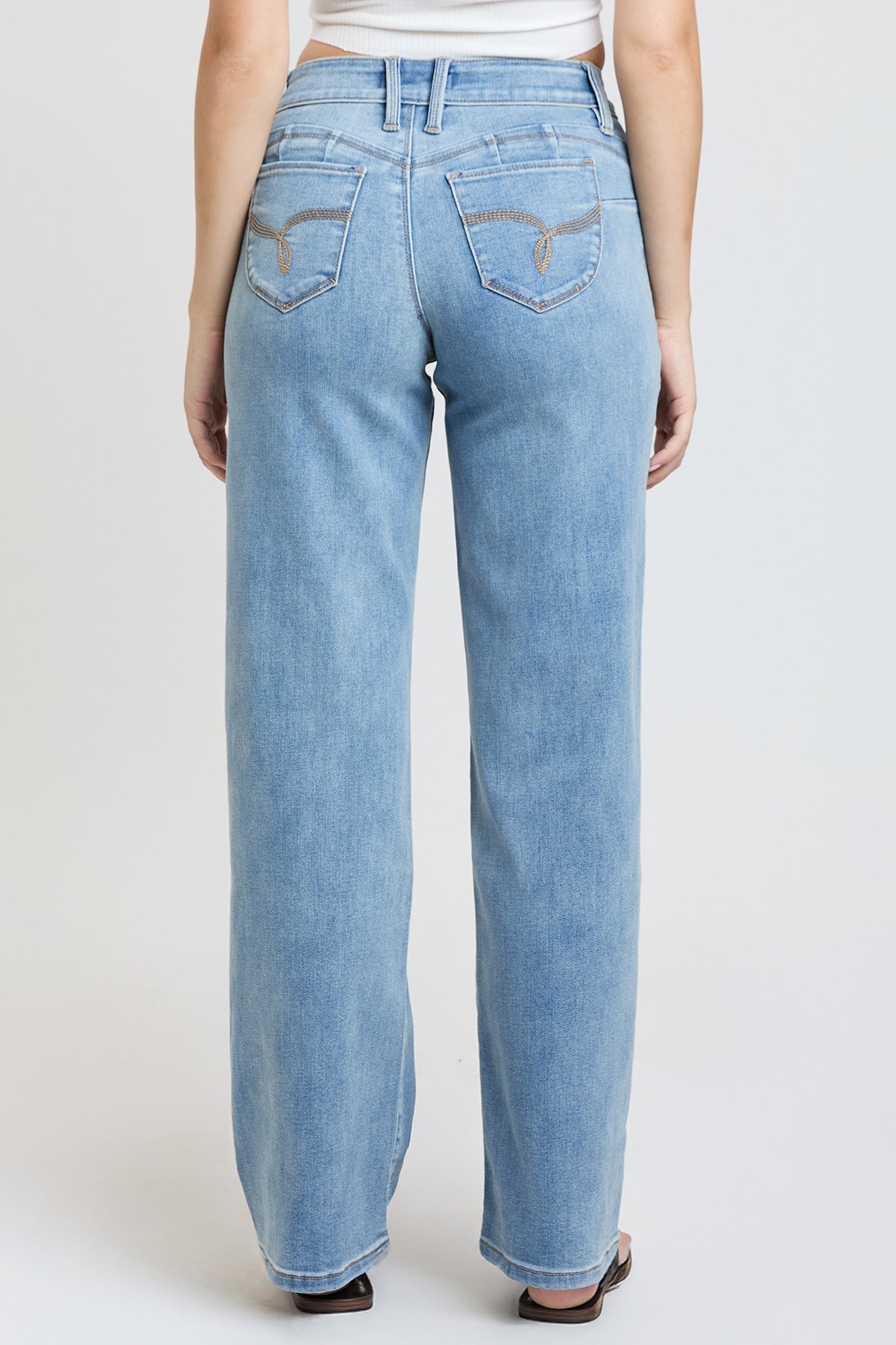 Luxe High Rise WannaBettaButt Straight Jeans