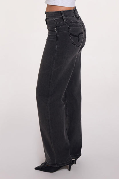 Luxe High Rise WannaBettaButt Straight Jeans