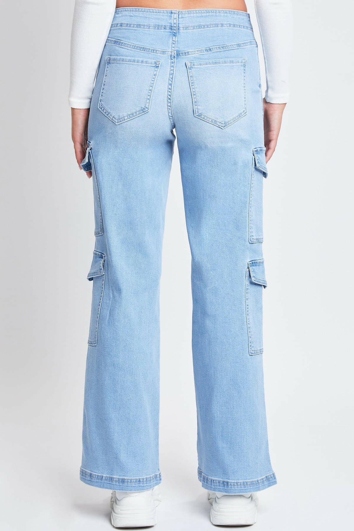 Wide Leg Double Cargo Jeans