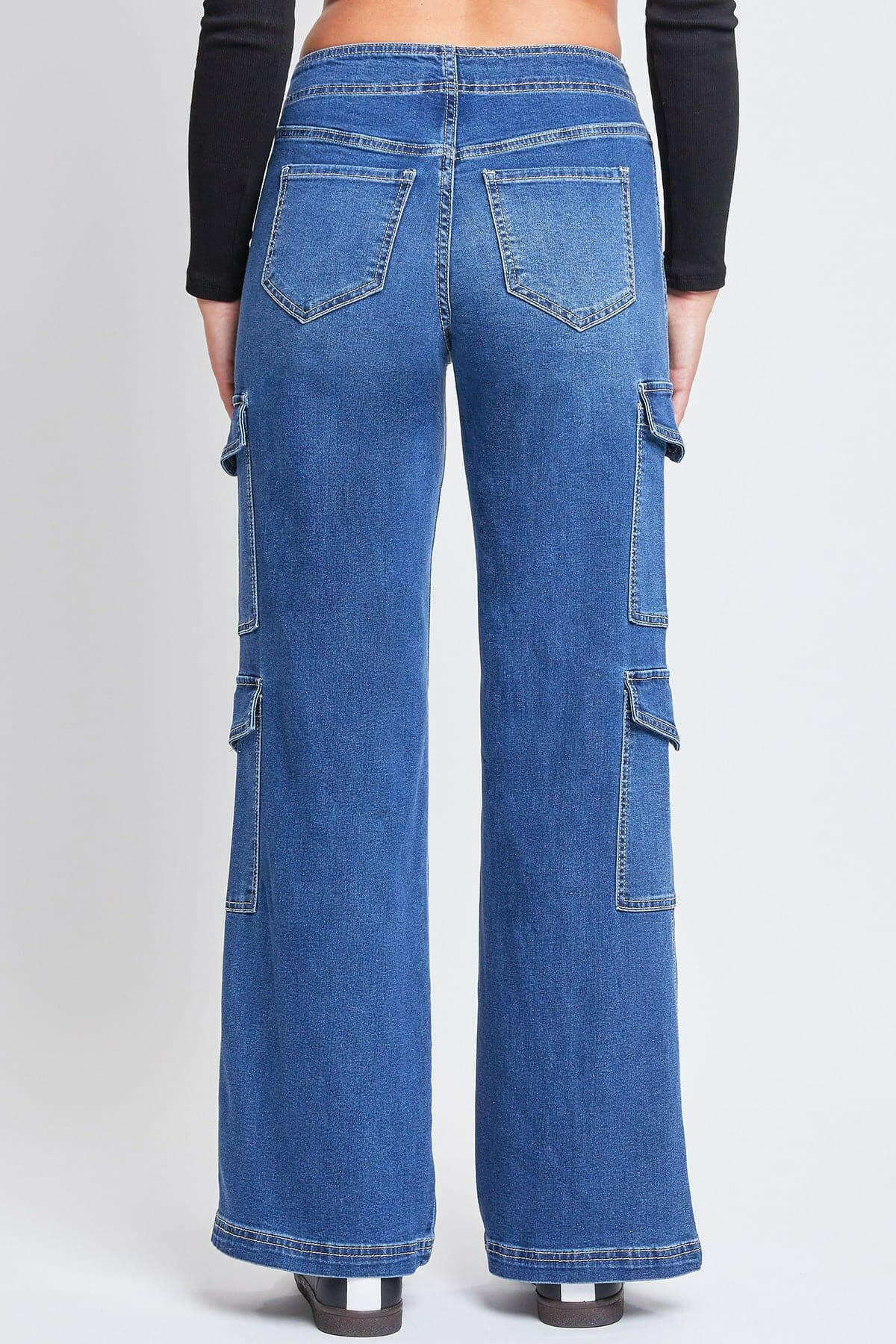Wide Leg Double Cargo Jeans