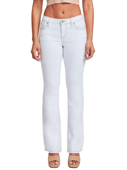 Premium Heavy Stitch Mid-Rise Bootcut Jeans