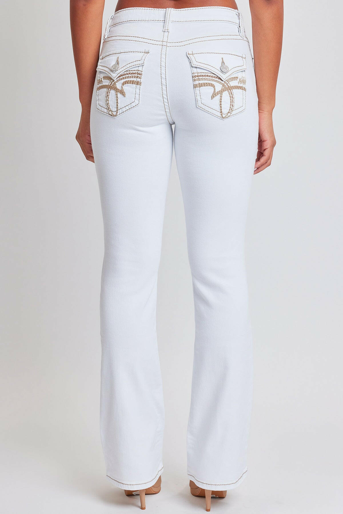 Premium Heavy Stitch Mid-Rise Bootcut Jeans