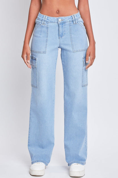 Low Rise Relaxed Cargo Jeans