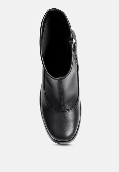 Purnell High Platform Ankle Boots