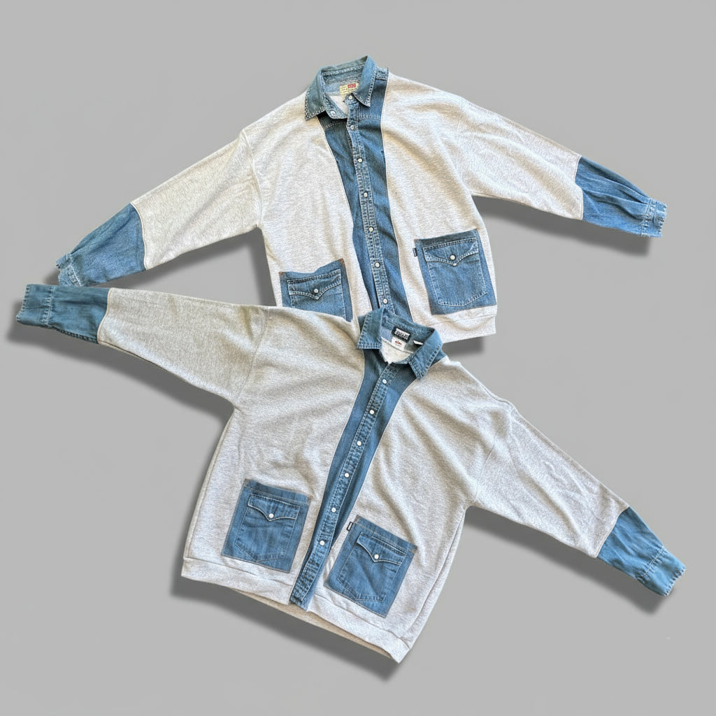 Button Up Sweatshirt Mix
