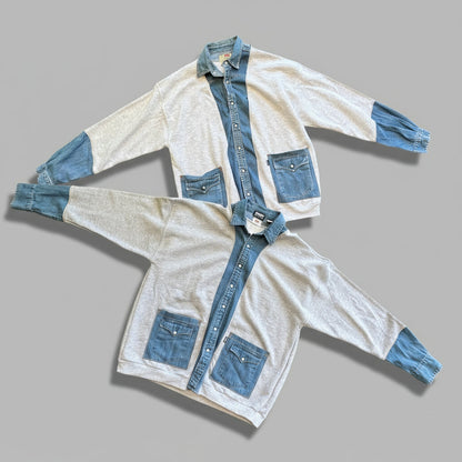 Button Up Sweatshirt Mix