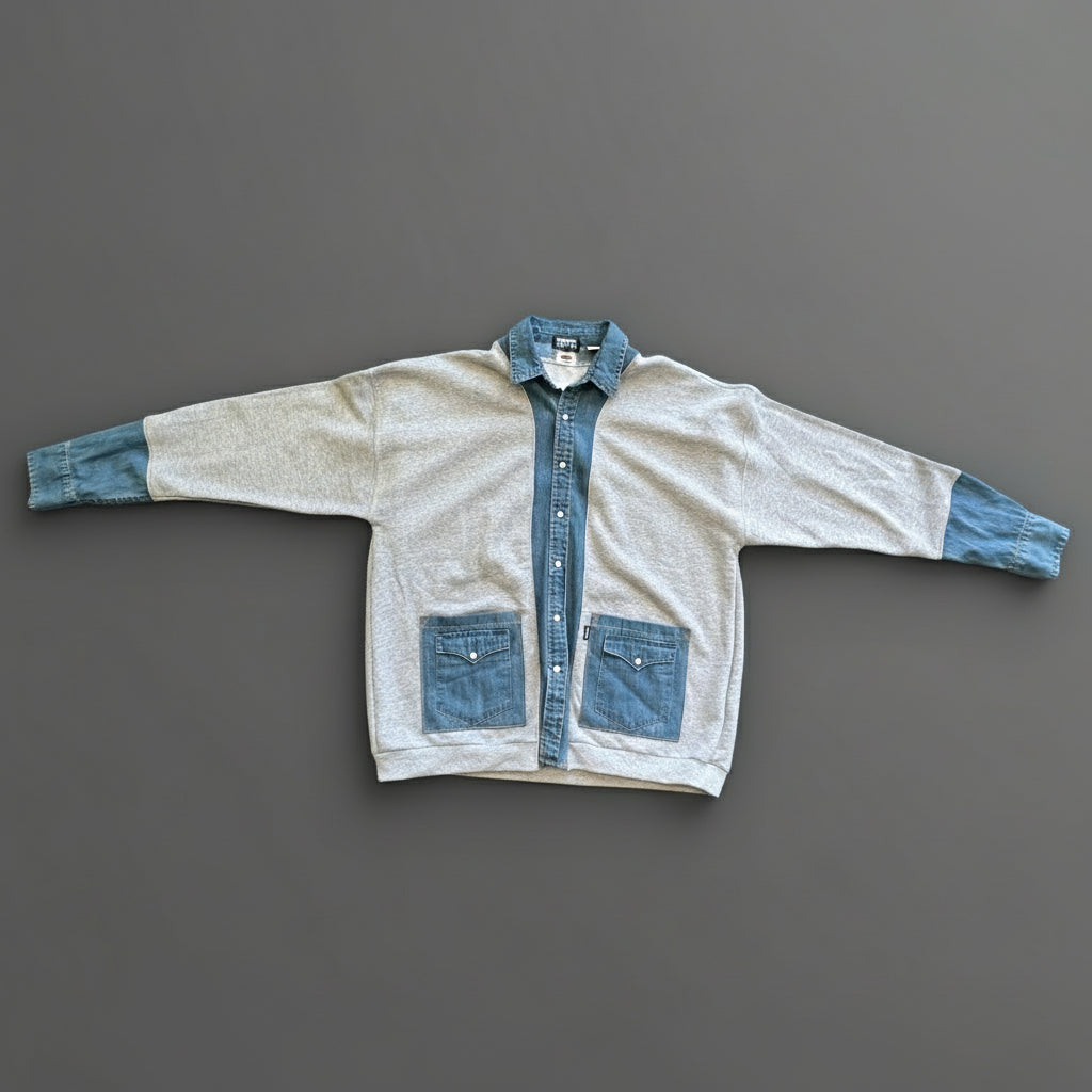 Button Up Sweatshirt Mix