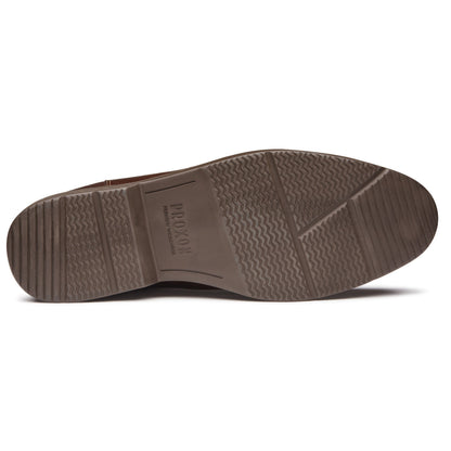 STEEL TOE OXFORD SHOE CAPTAIN BROWN