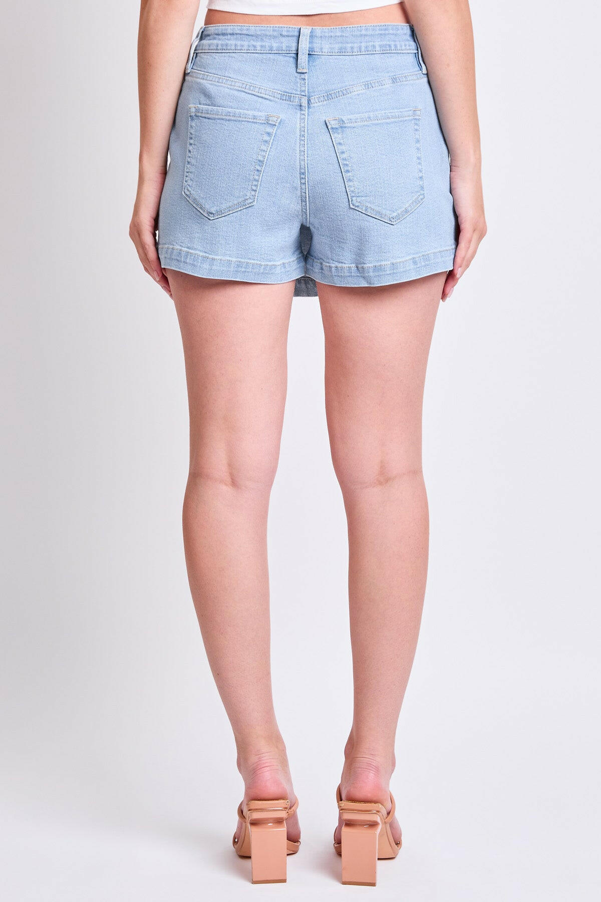Denim Wrap Skort