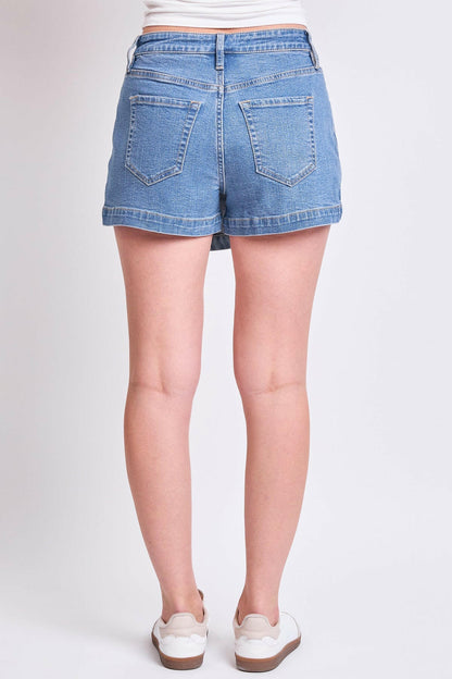 Denim Wrap Skort
