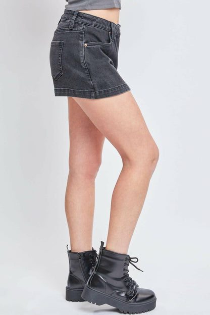 Denim Wrap Skort
