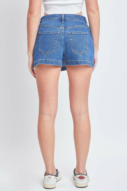 Denim Wrap Skort