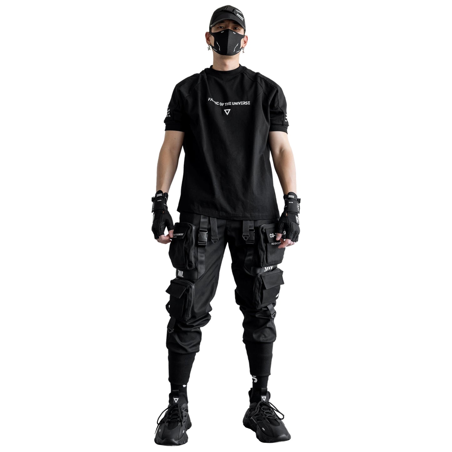 RGS-100B Black Oversized Short Sleeve T