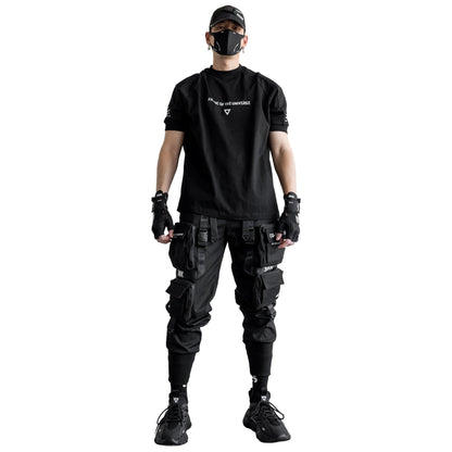 RGS-100B Black Oversized Short Sleeve T