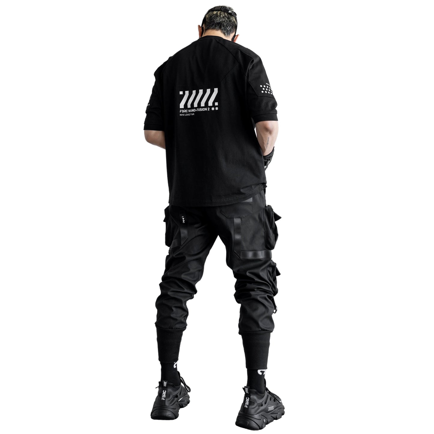 RGS-100B Black Oversized Short Sleeve T