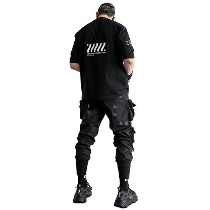 RGS-100B Black Oversized Short Sleeve T