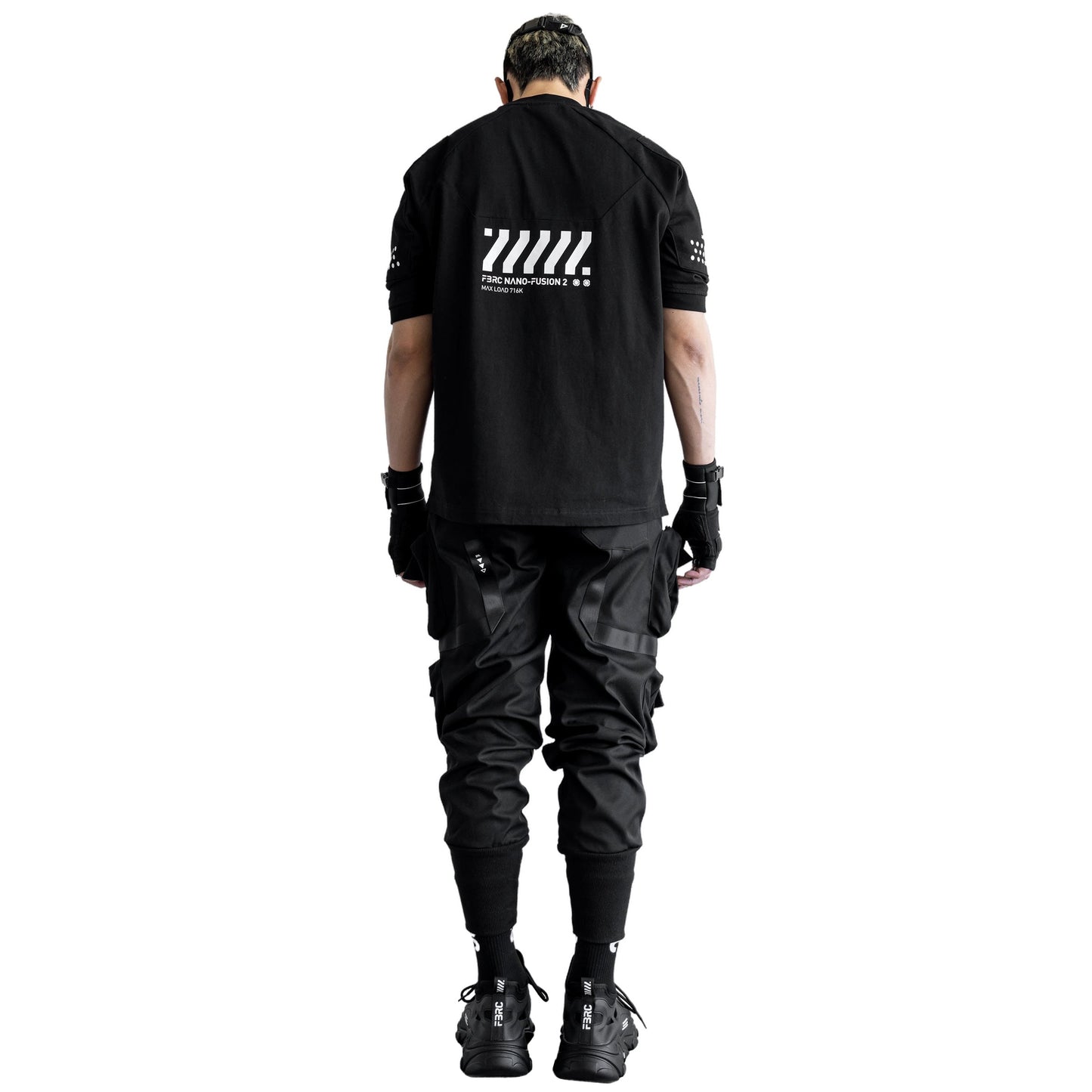 RGS-100B Black Oversized Short Sleeve T