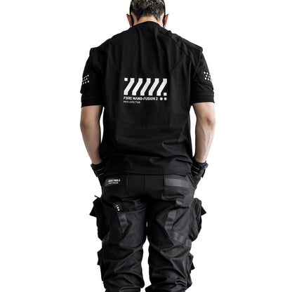 RGS-100B Black Oversized Short Sleeve T