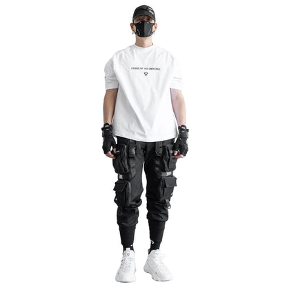 RGS-100B White Oversized Short Sleeve T