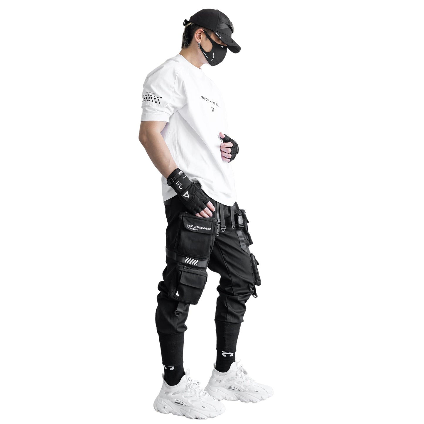 RGS-100B White Oversized Short Sleeve T