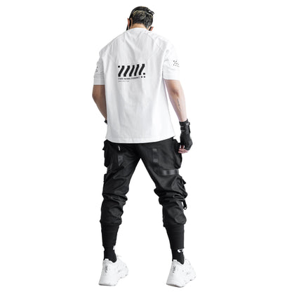 RGS-100B White Oversized Short Sleeve T