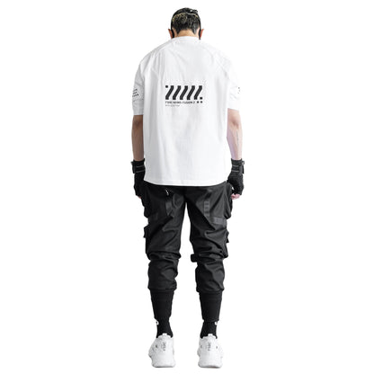 RGS-100B White Oversized Short Sleeve T