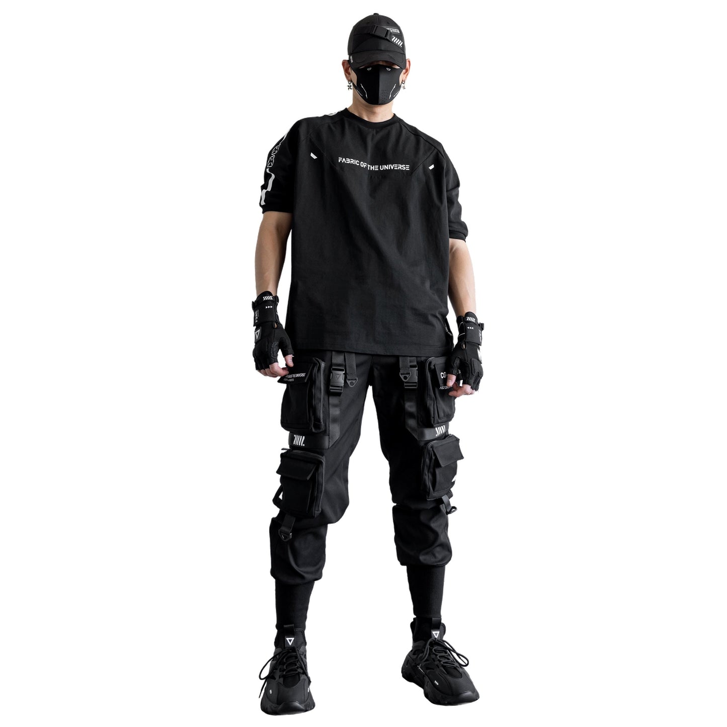 RGS-101C Black Oversized Short Sleeve T