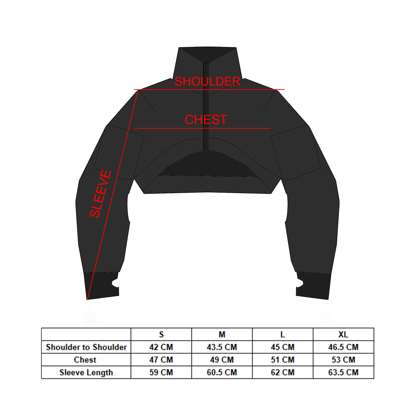 RS-Type 011 Gray Reflective Shrug Jacket
