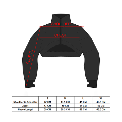 RS-Type 011 Gray Reflective Shrug Jacket