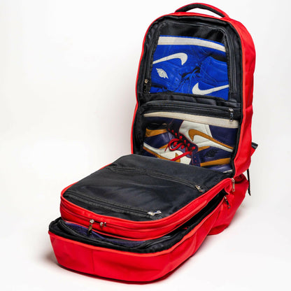 Red Polyester Carry-On Bag