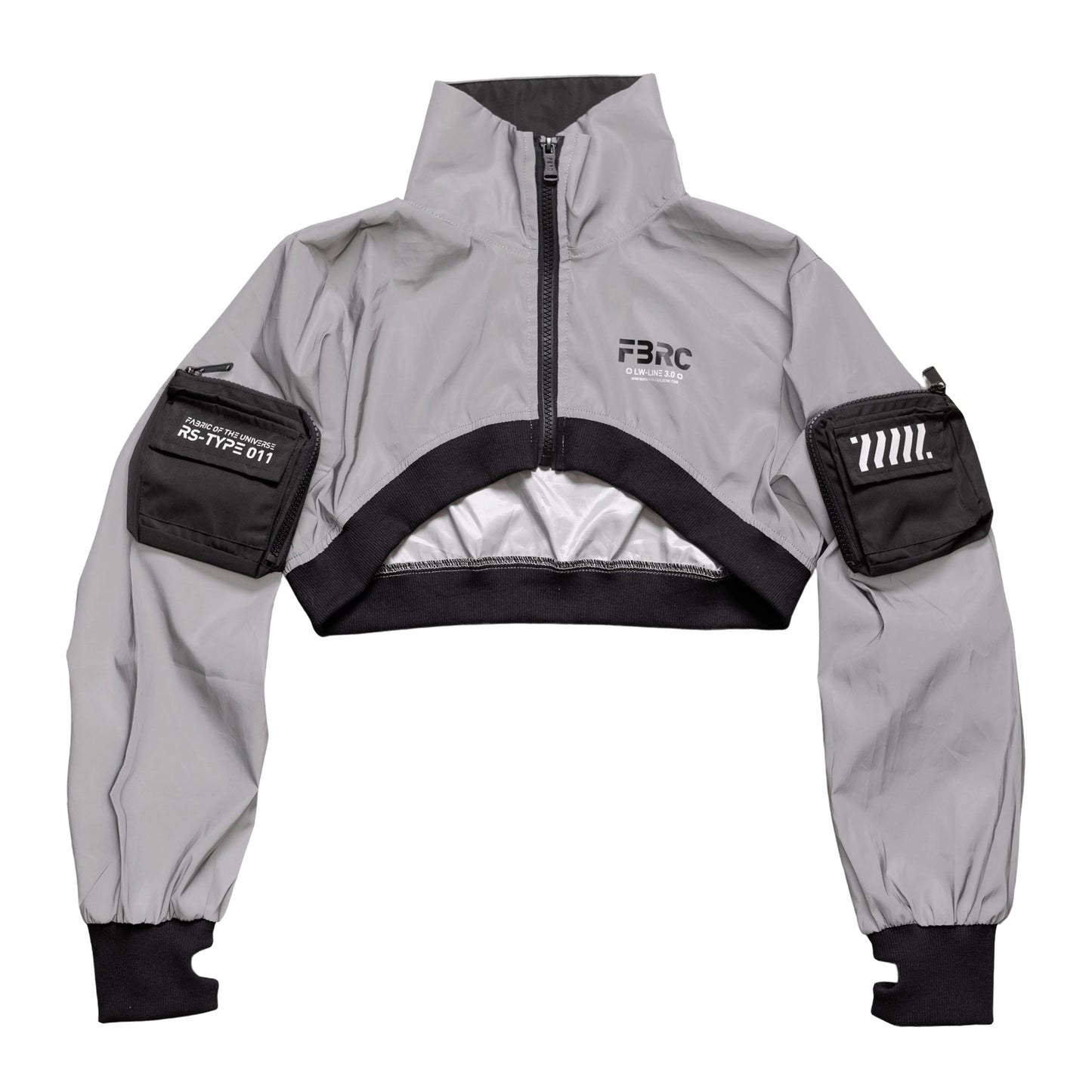 RS-Type 011 Gray Reflective Shrug Jacket
