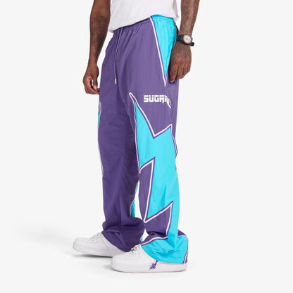 Sugarhill Bolt Windbreaker Pants | Purple