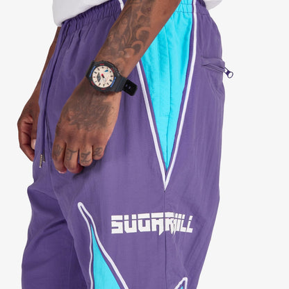 Sugarhill Bolt Windbreaker Pants | Purple
