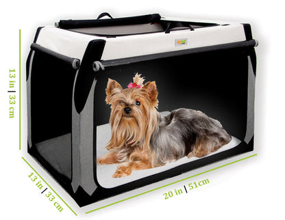 The Foldable Travel Dog Crate