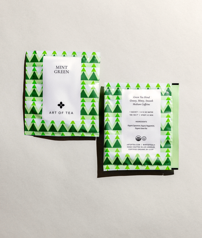 Mint Green Tea Eco Teabag Sachets