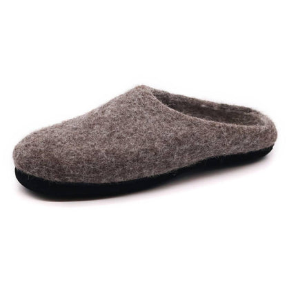Astoria Noir Wool House Slippers