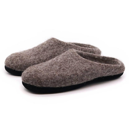 Astoria Noir Wool House Slippers