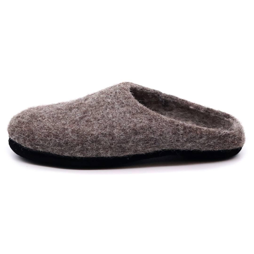 Astoria Noir Wool House Slippers
