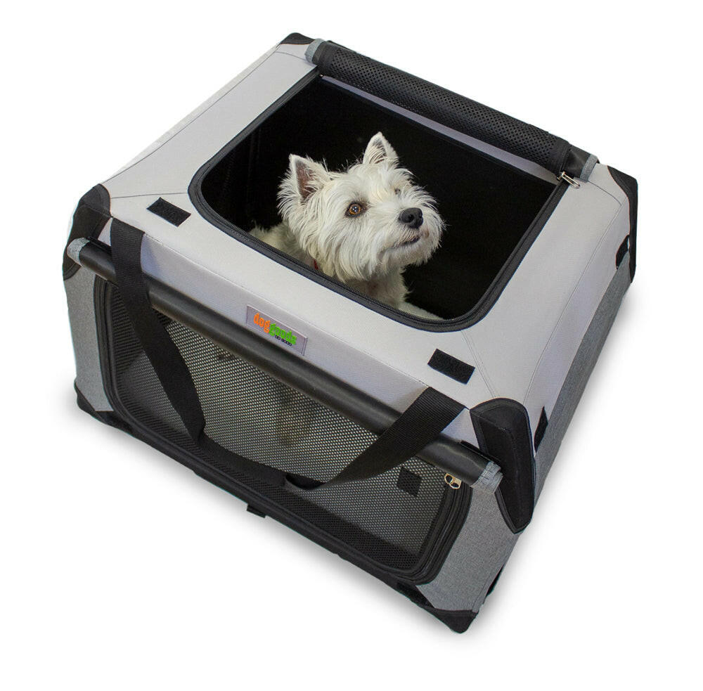 The Foldable Travel Dog Crate