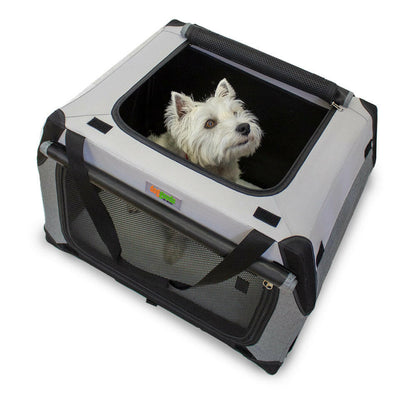 The Foldable Travel Dog Crate